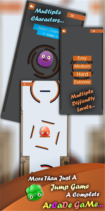 Bouncing Monster- Hard Games screenshot7