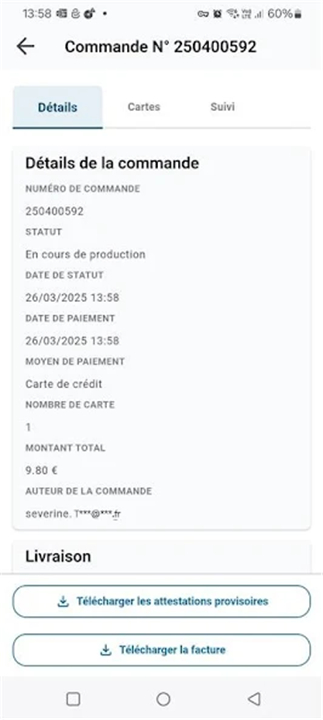 Gestion Carte BTP screenshot4