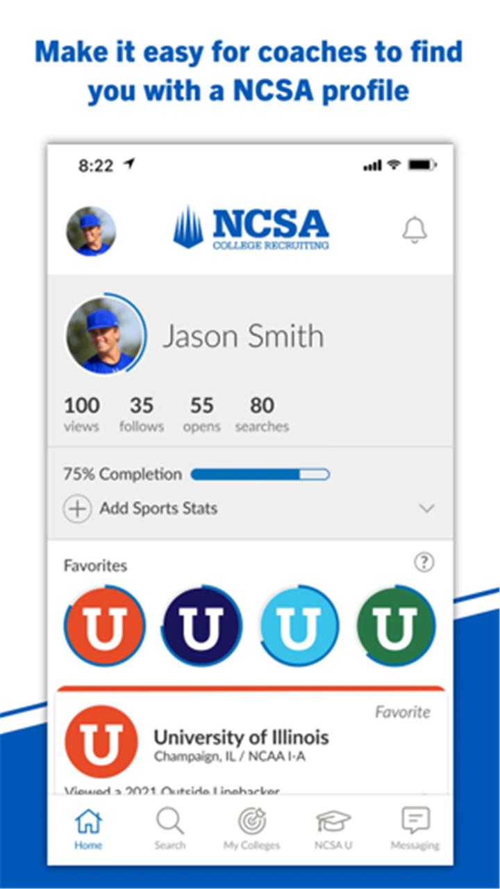 NCSA Athletic Recruiting screenshot2