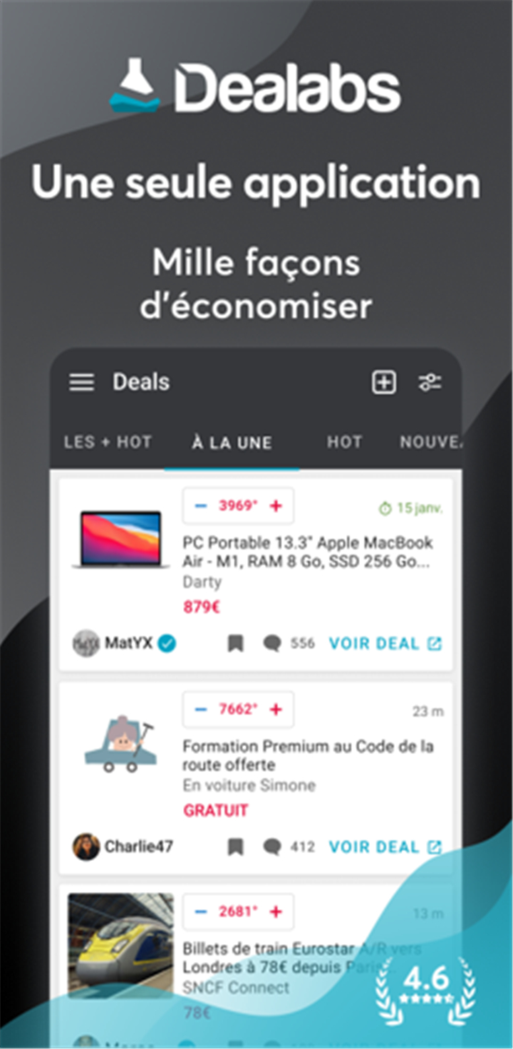 Dealabs – bons plans & promos screenshot1