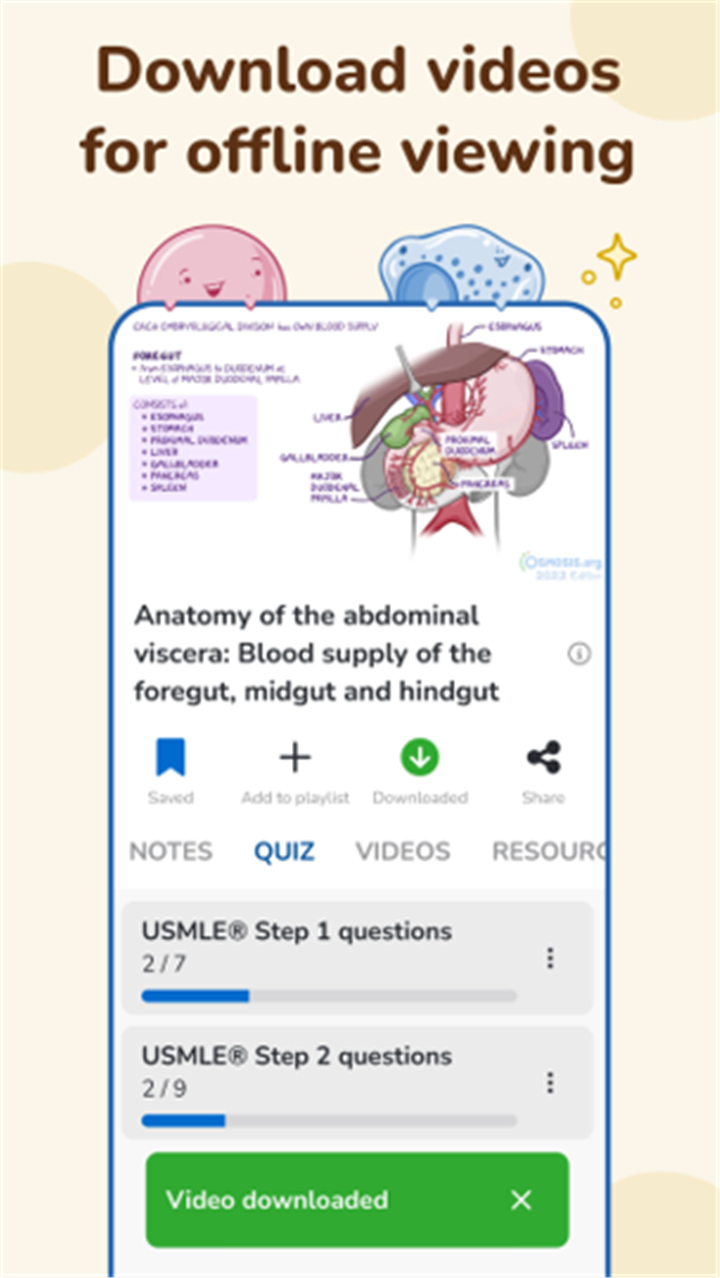 Osmosis Med Videos & Notes screenshot3