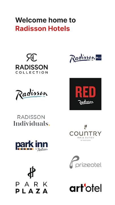 Radisson Hotels International screenshot1