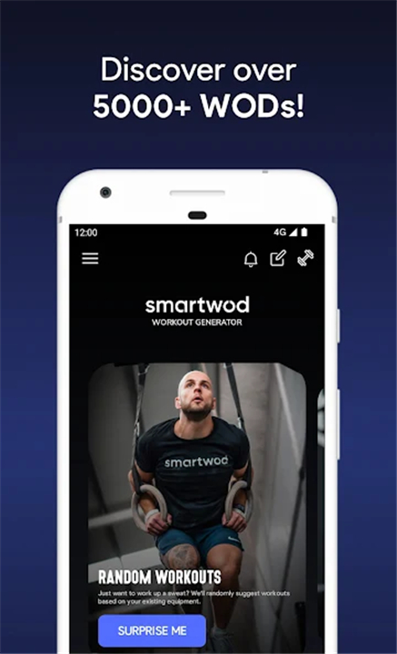 SmartWOD Workout Generator screenshot1