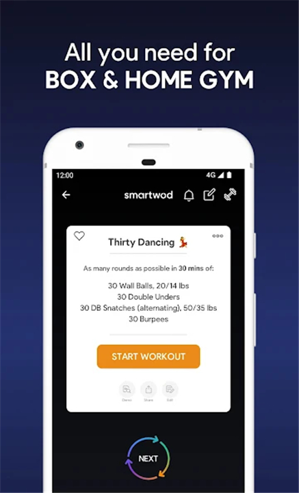 SmartWOD Workout Generator screenshot3