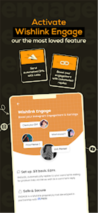 Wishlink Creator screenshot1