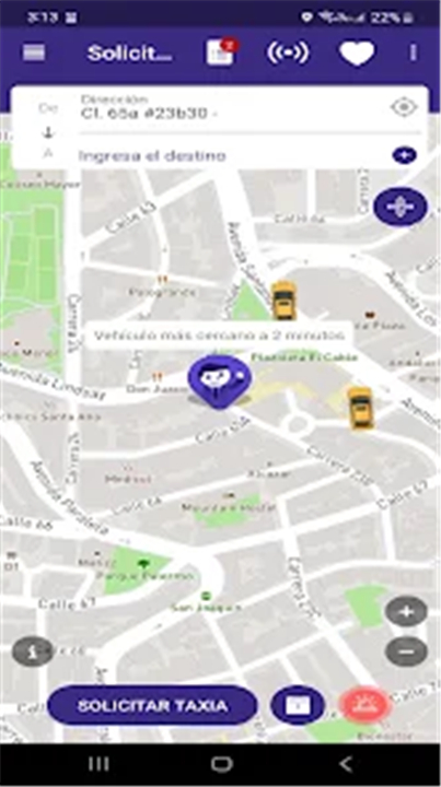 Taxia: Solicita tu transporte screenshot3