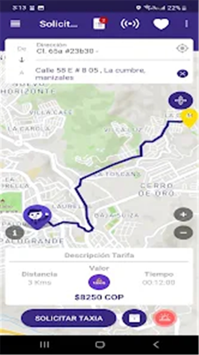 Taxia: Solicita tu transporte screenshot4