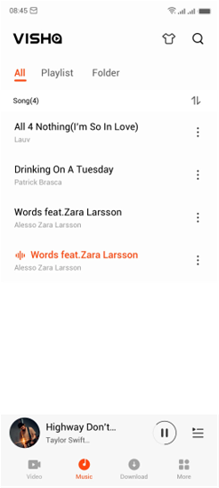 Visha-Video Player All Formats screenshot5