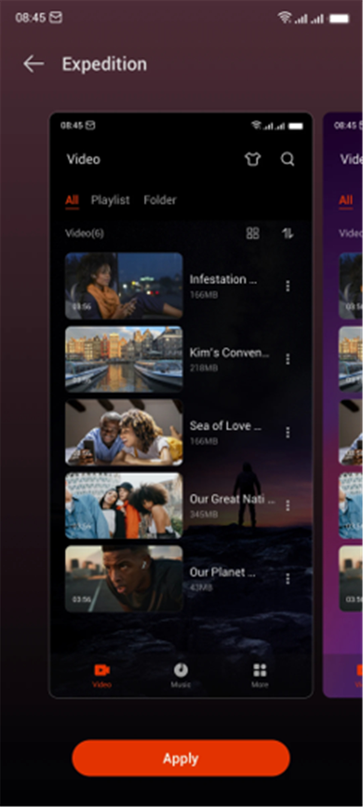 Visha-Video Player All Formats screenshot7
