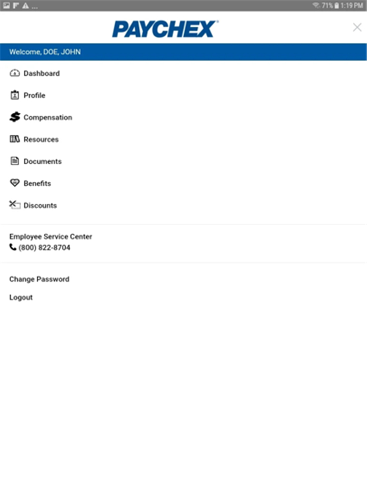 Paychex Oasis Employee Connect screenshot4