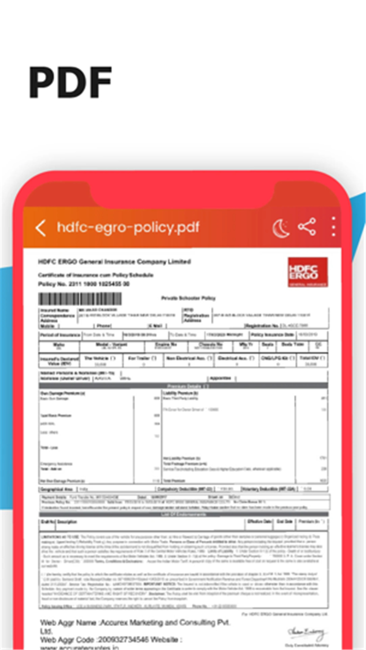 Office Docs : PDF Text Editor screenshot4