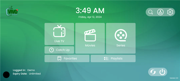 Vivo Player - IPTV screenshot1