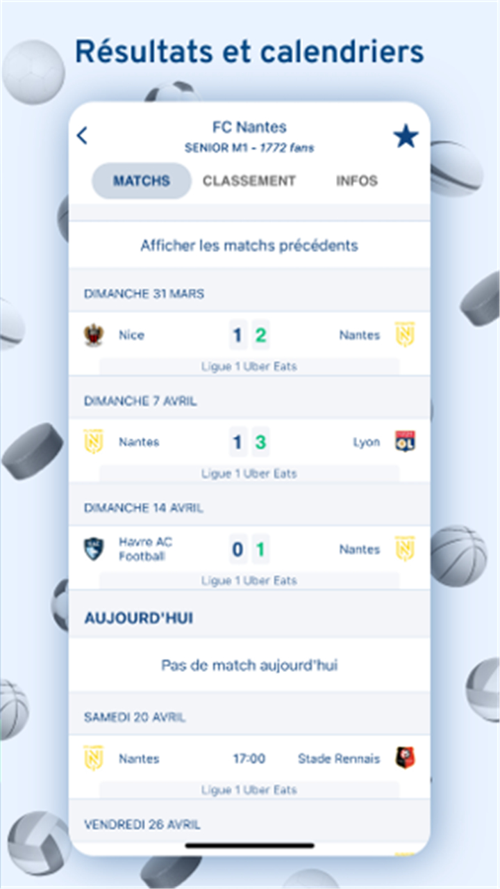 Score n co - Le sport en live screenshot2