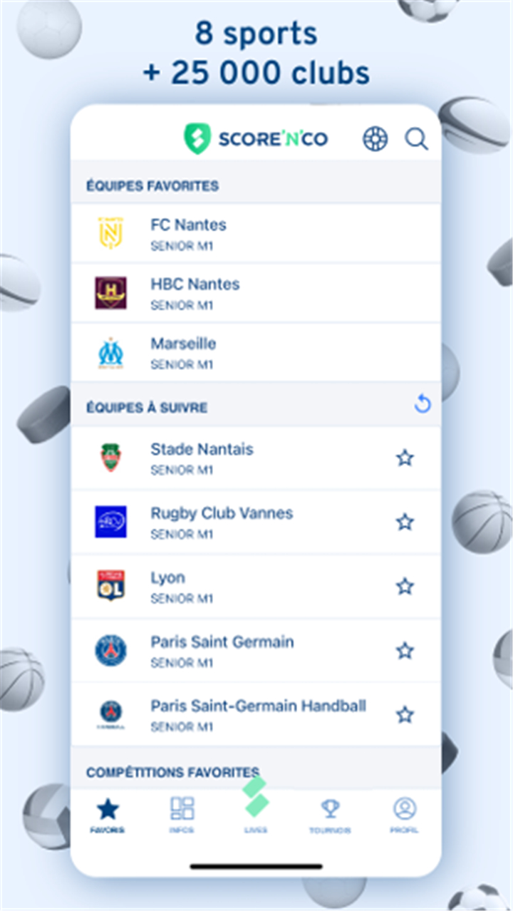 Score n co - Le sport en live screenshot5