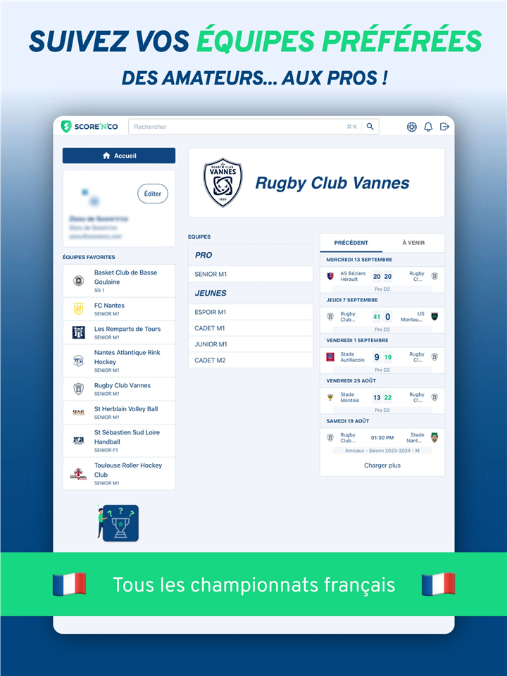 Score n co - Le sport en live screenshot7