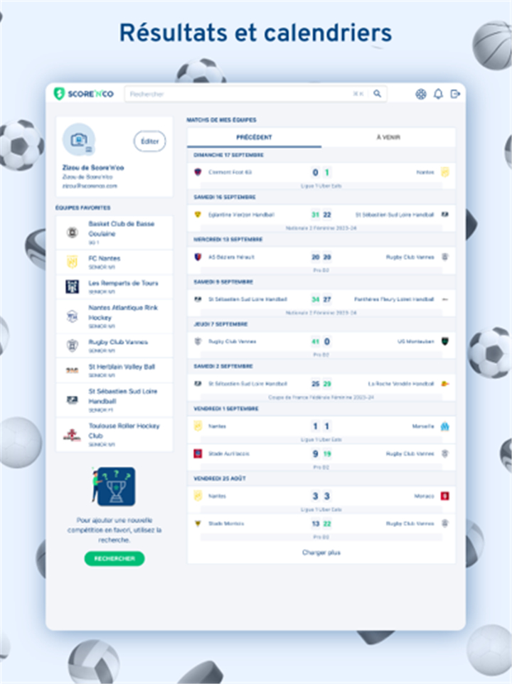 Score n co - Le sport en live screenshot8