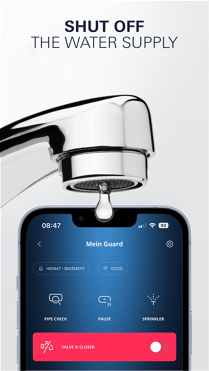 GROHE Sense screenshot2