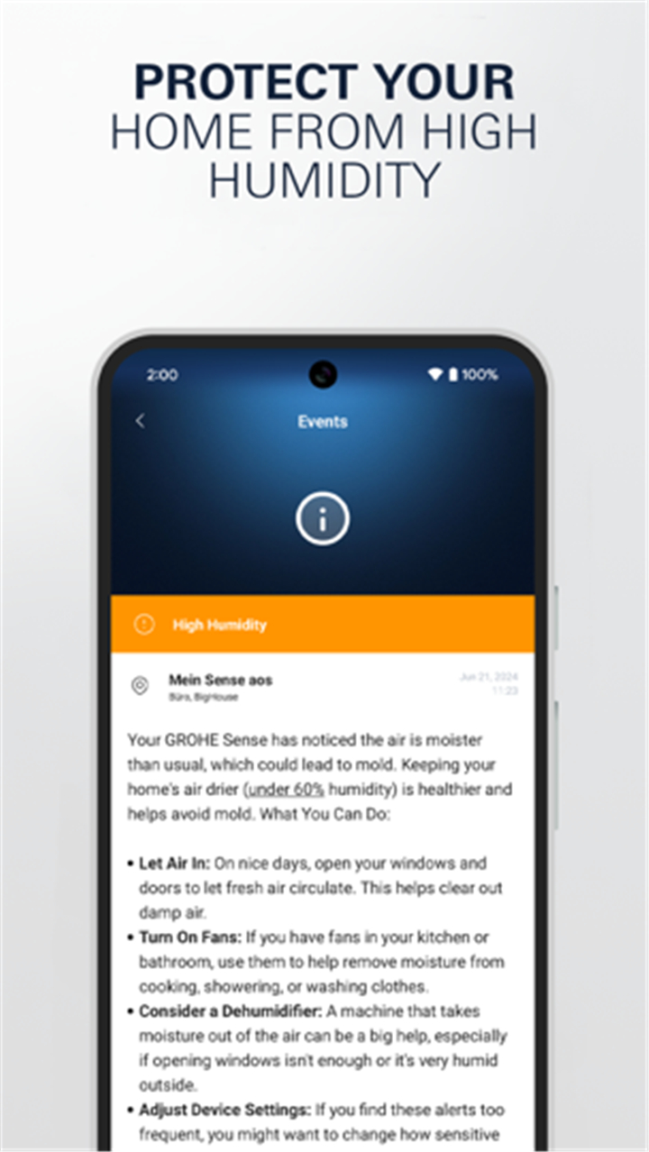 GROHE Sense screenshot4