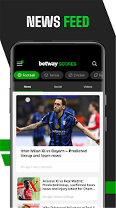 Betway Scores - Scores & News screenshot6