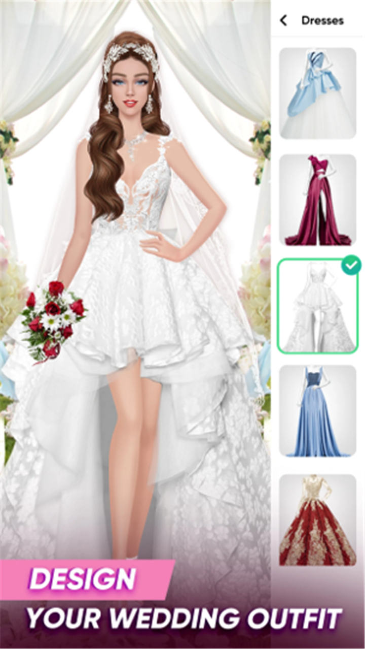 Wedding Dress Up Bridal Makeup screenshot3
