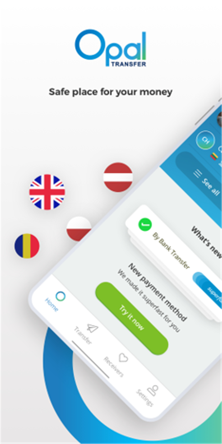 Transfer & Send Money: Opal screenshot1