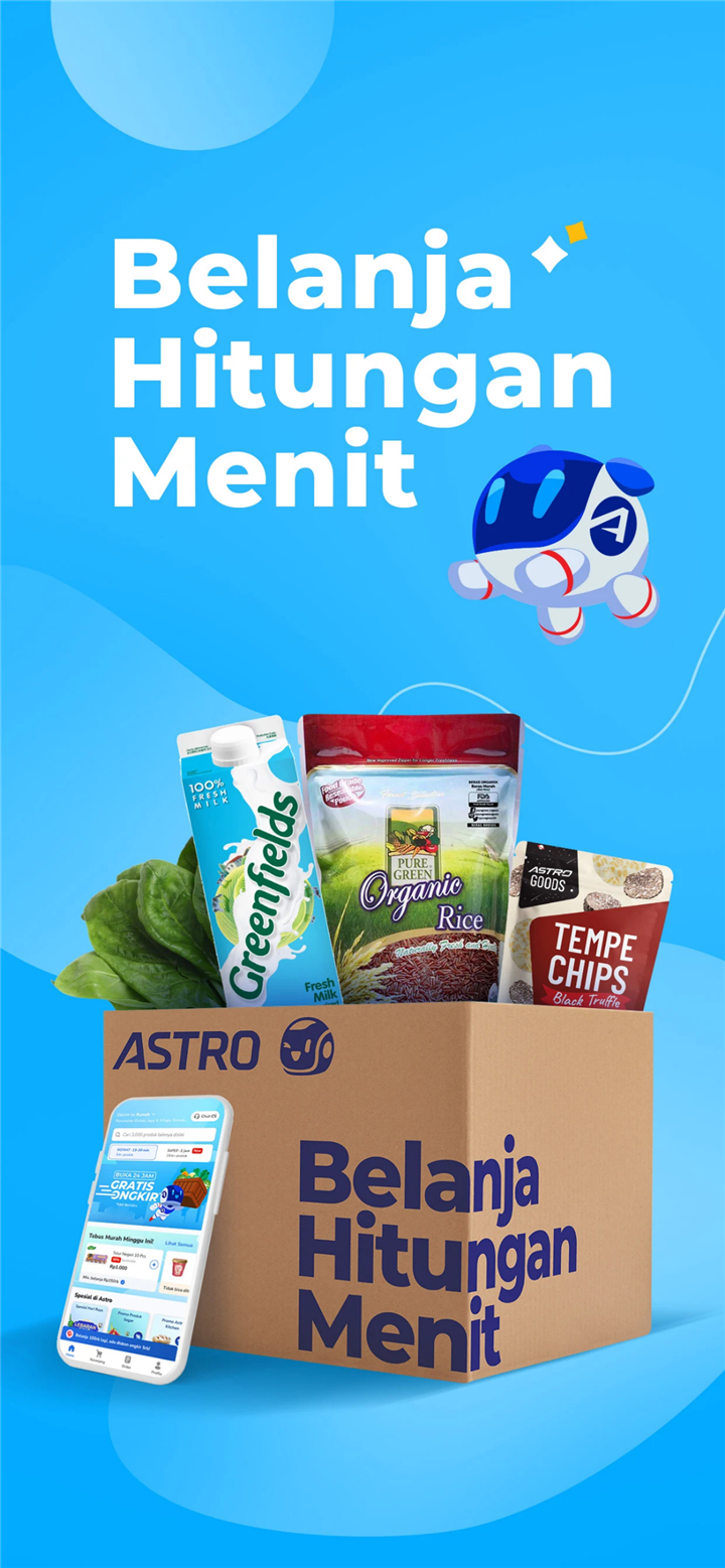 ASTRO - Groceries in Minutes screenshot1