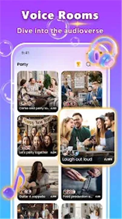 Sahi - Group Voice Room screenshot1