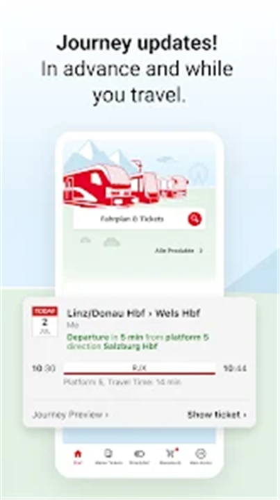 ÖBB Tickets screenshot3
