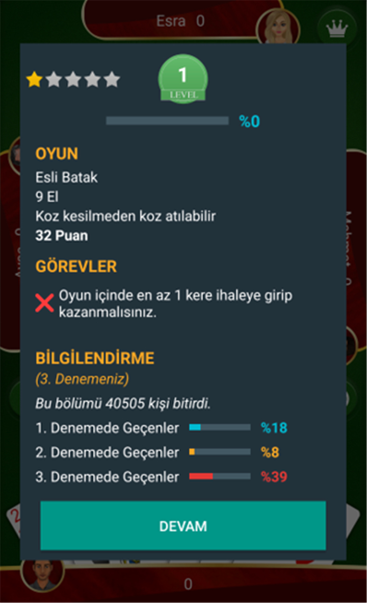 Batak - Tekli, Eşli, Koz Maça screenshot4