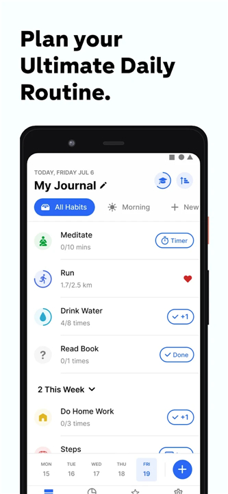 Habitify - Habit Tracker screenshot1