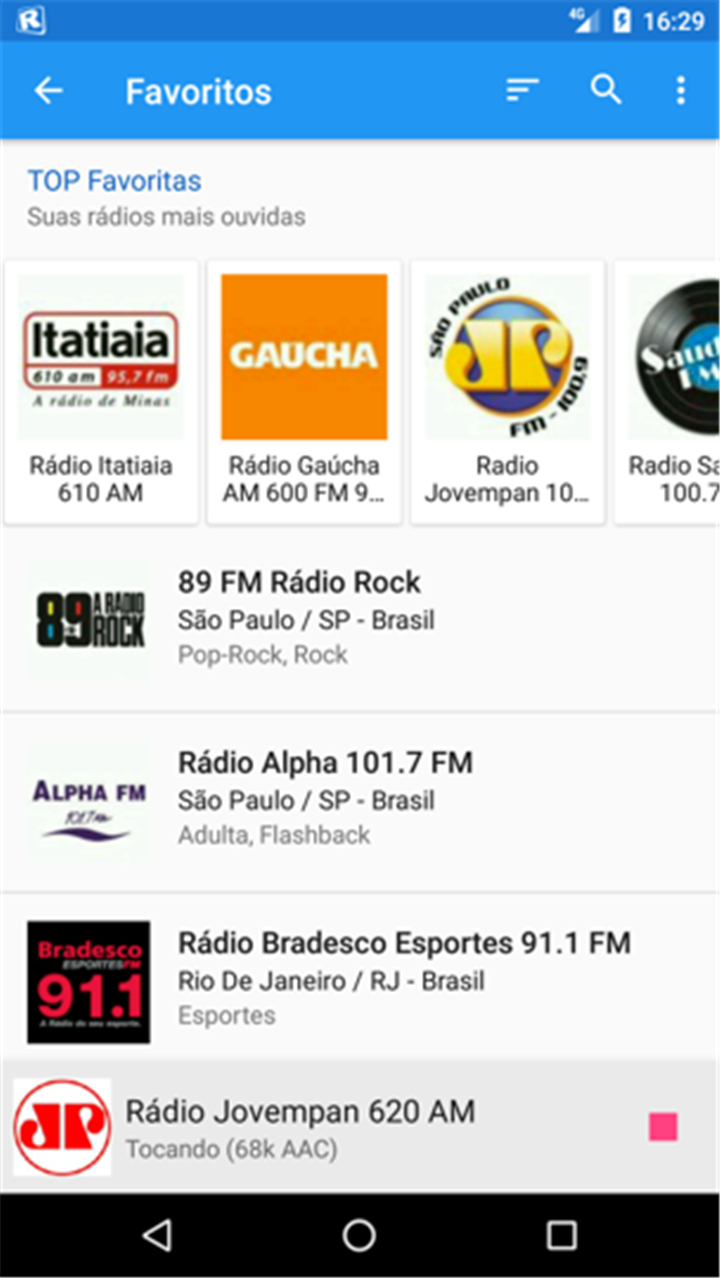 RadiosNet screenshot2