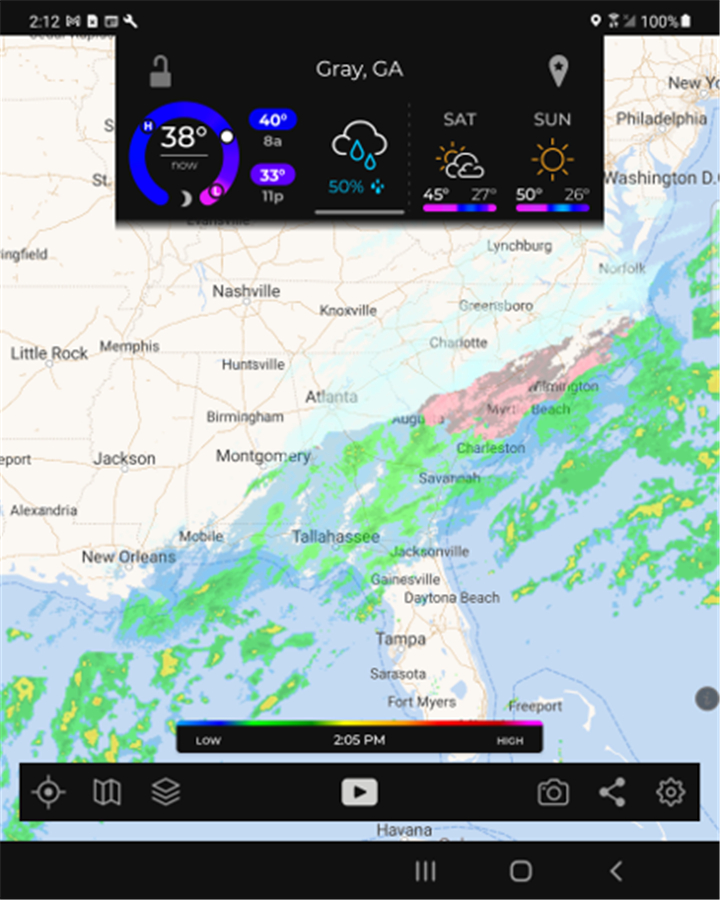 MyRadar Weather Radar screenshot8