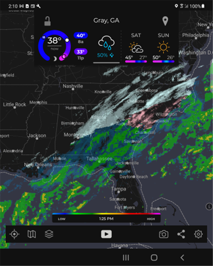 MyRadar Weather Radar screenshot7