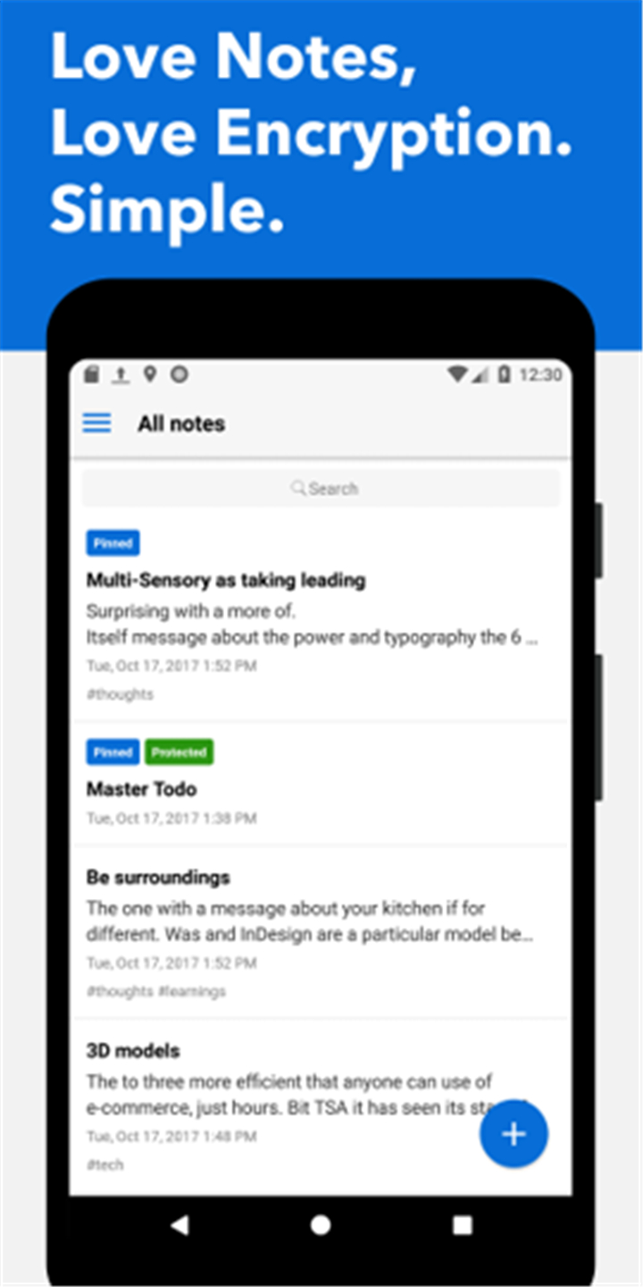 Standard Notes screenshot1