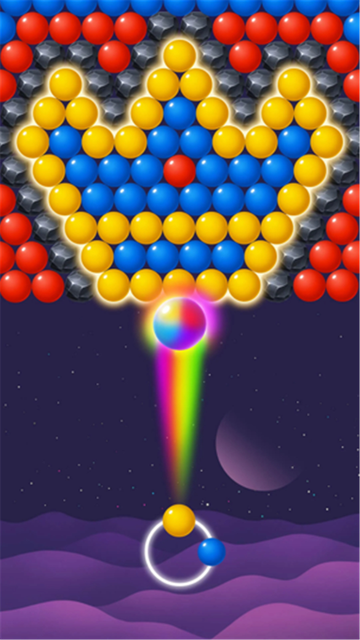 Bubble Shooter Star-Pop Puzzle screenshot1