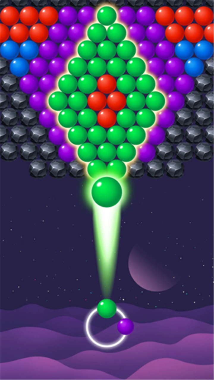 Bubble Shooter Star-Pop Puzzle screenshot3