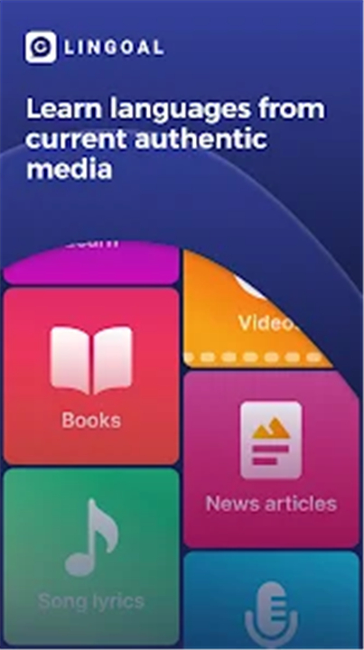 Lingoal: Read, Listen & Learn screenshot1
