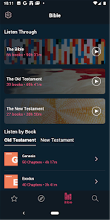 Dwell: Audio Bible screenshot5