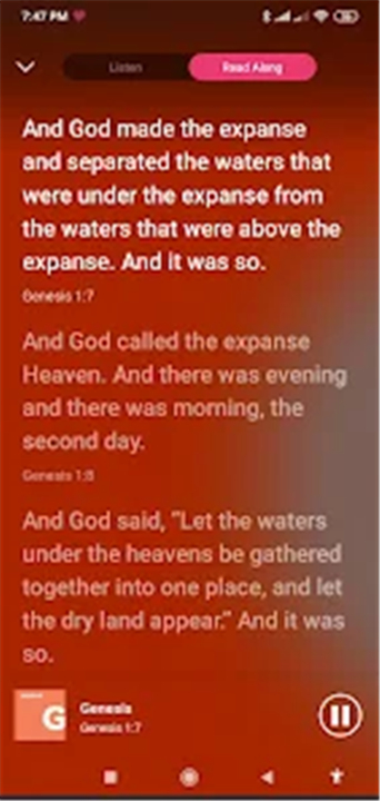 Dwell: Audio Bible screenshot4