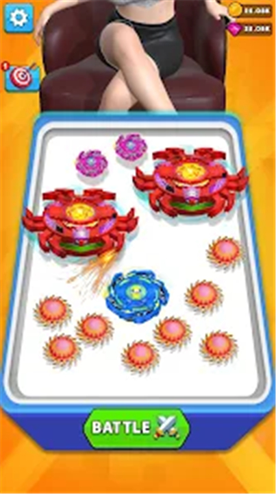 Spinner Merge Fighting Battle screenshot1