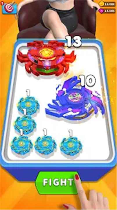 Spinner Merge Fighting Battle screenshot2