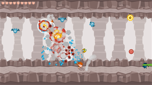 Cave Blast: Jetpack Shooter screenshot2