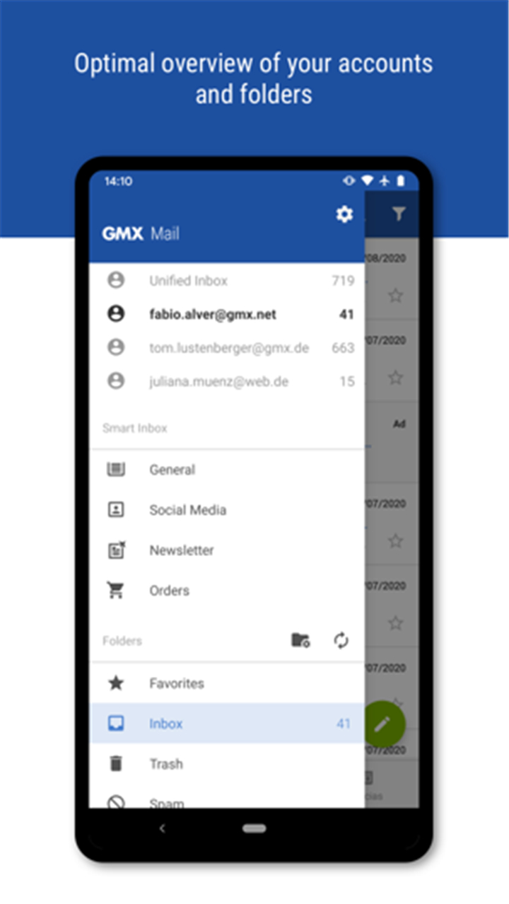 GMX - Mail & Cloud screenshot2
