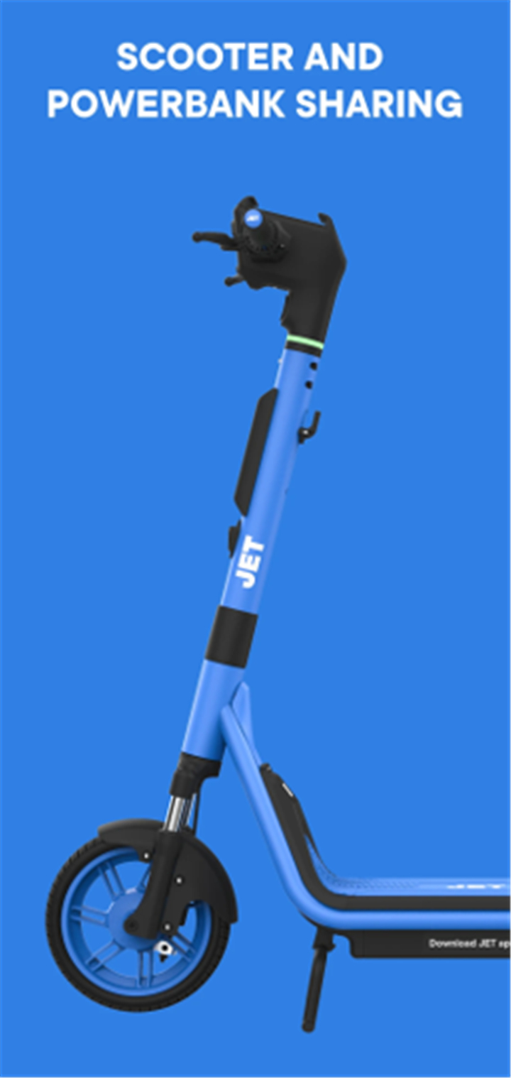 JET – scooter sharing screenshot1