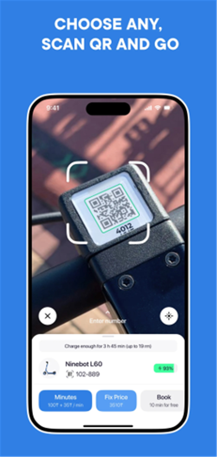 JET – scooter sharing screenshot4