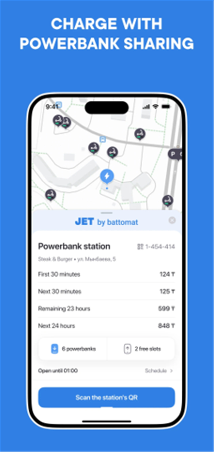JET – scooter sharing screenshot6
