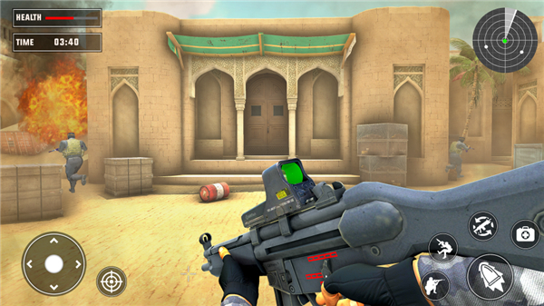 Critical Fire Strike Gun Games screenshot2