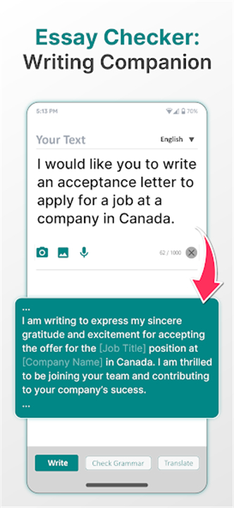 Grammar Check AI, Spell: Fixy screenshot6