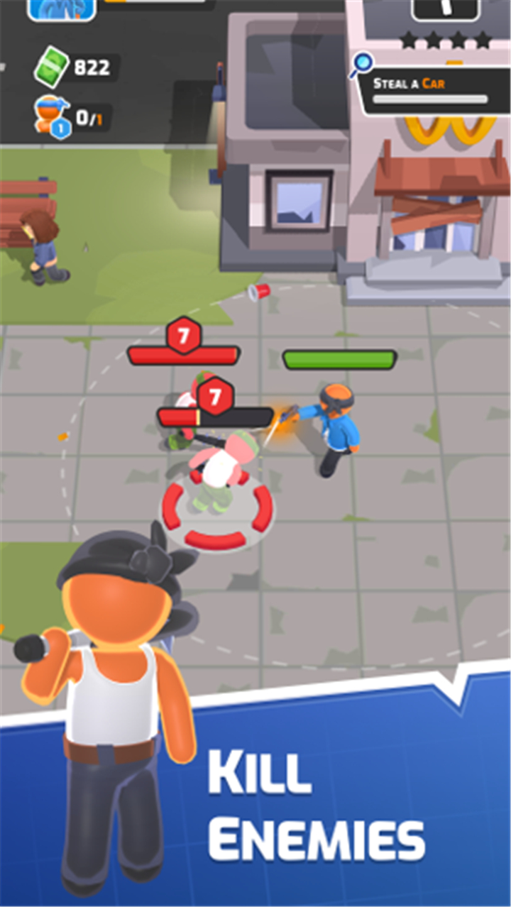 Gangsta Rage - Boss Mafia Game screenshot2