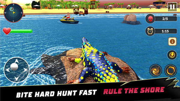 Animal Crocodile Attack Sim screenshot5